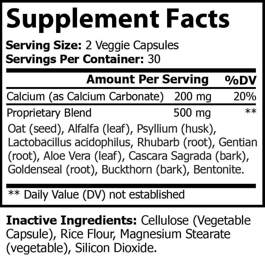 Colon Sweep Total Cleansing Dietary Supplement - Single Pack (60 Count)