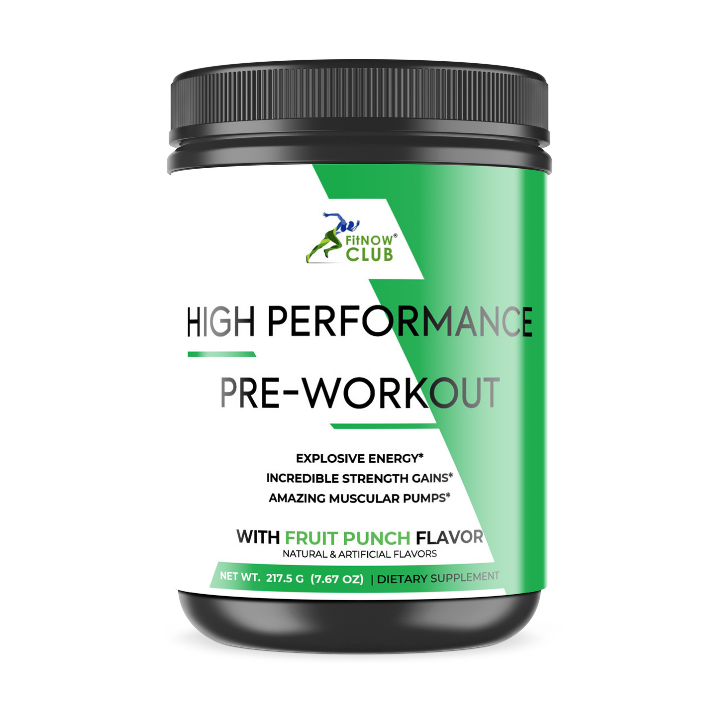 Top-Performing Pre-Workout Supplement (Fruit Punch) to Boost Energy and Maximize Muscle Growth