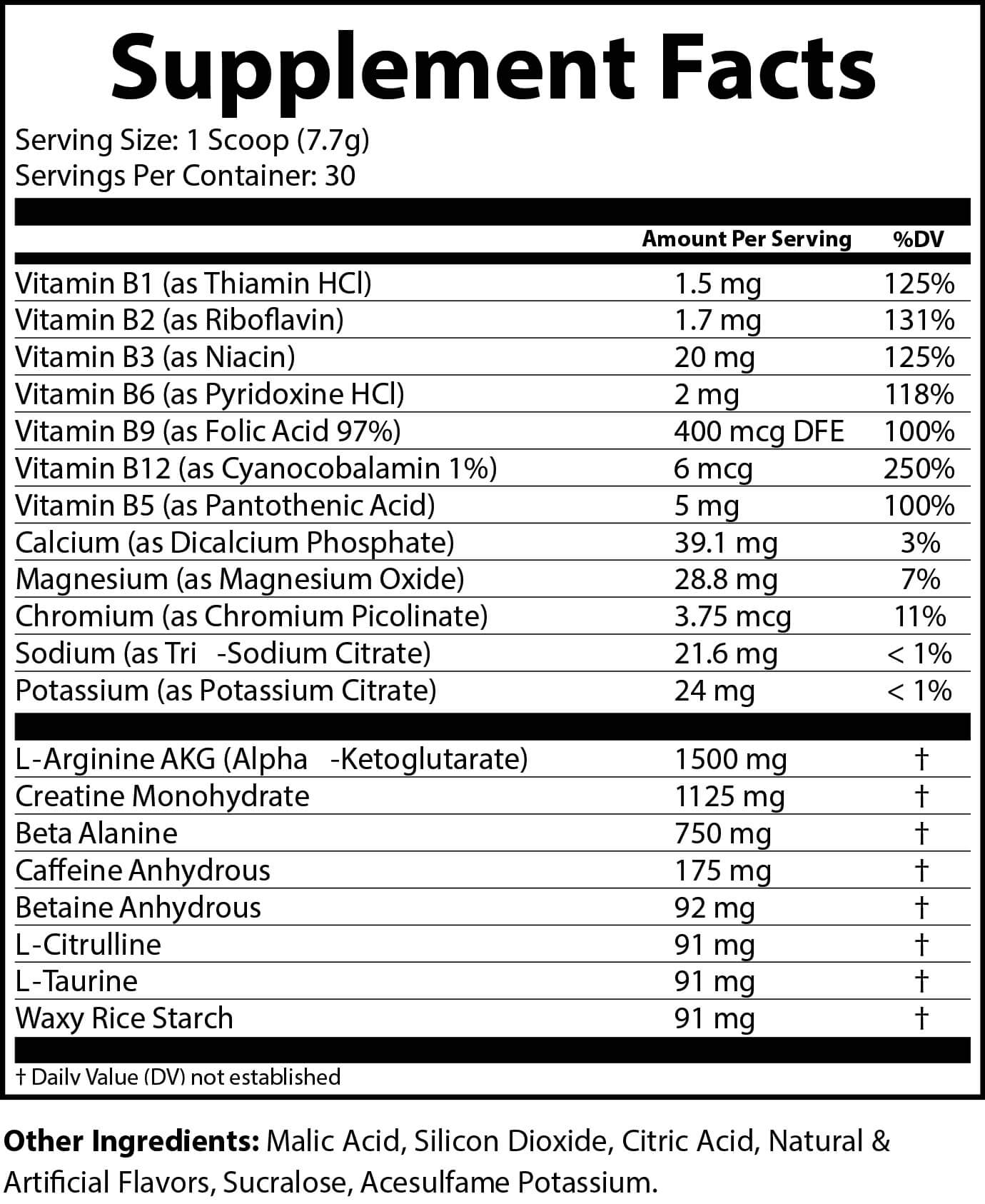 Top-Performing Pre-Workout Supplement (Watermelon) to Boost Energy and Maximize Muscle Growth
