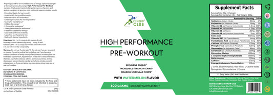 Top-Performing Pre-Workout Supplement (Watermelon) to Boost Energy and Maximize Muscle Growth