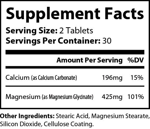 Magnesium Glycinate-1 Pack (60 Count)