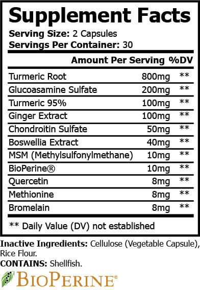 Turmeric Joint Support-1 Pack (60 Count)