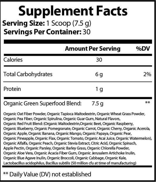 Organic Super Greens