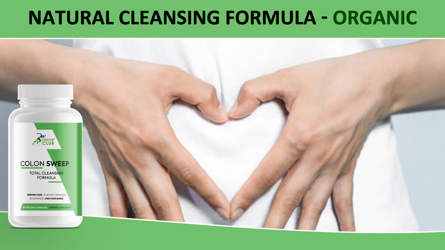Colon Sweep Total Cleansing Dietary Supplement - Single Pack (60 Count)