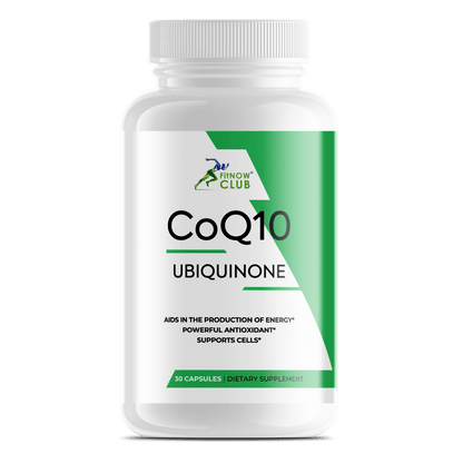 Premium Organic CoQ10 Ubiquinone Supplement - Single Pack (30 Count)