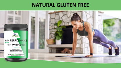 Top-Performing Pre-Workout Supplement (Fruit Punch) to Boost Energy and Maximize Muscle Growth