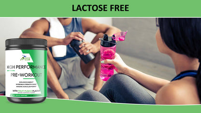 Top-Performing Pre-Workout Supplement (Fruit Punch) to Boost Energy and Maximize Muscle Growth