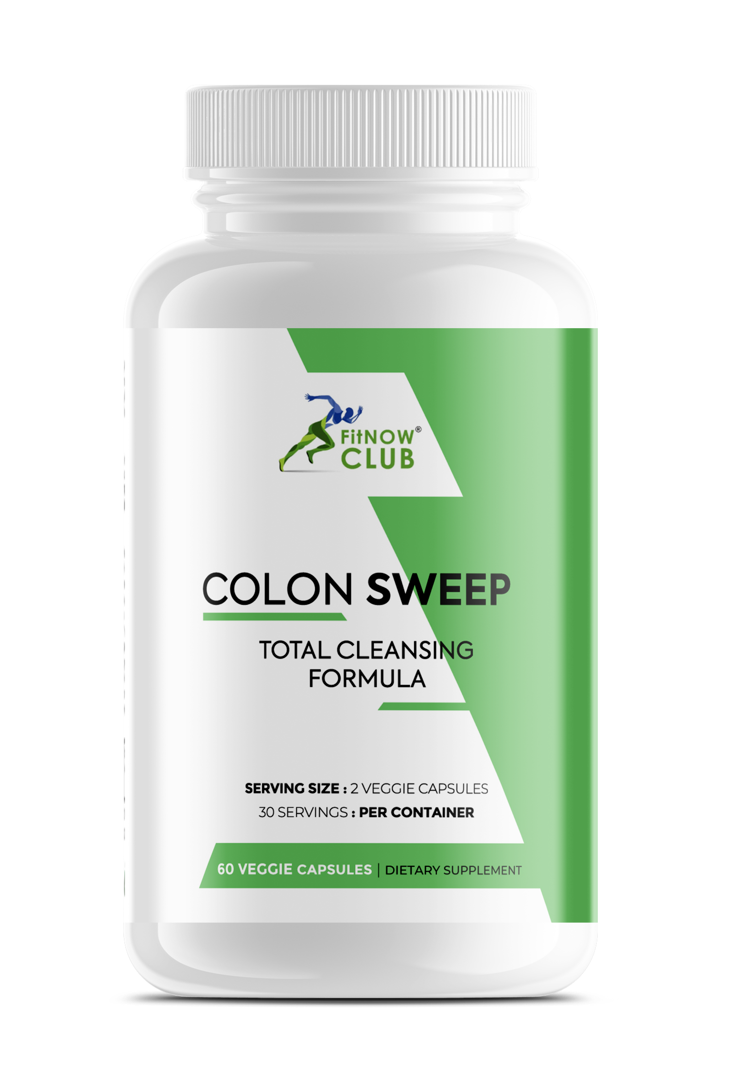 Colon Sweep/Total Cleansing Formula-1 pack (60 count) - FitNOW Club