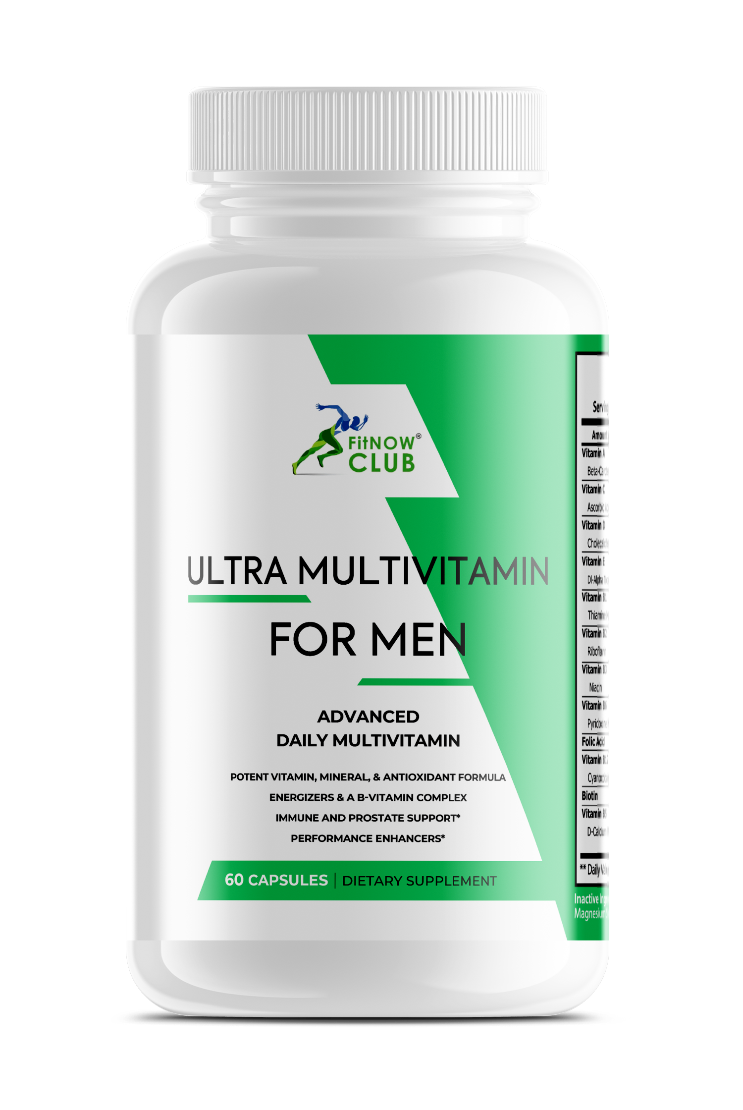 Ultra Multivitamin for Men-1 pack (60 count) - FitNOW Club