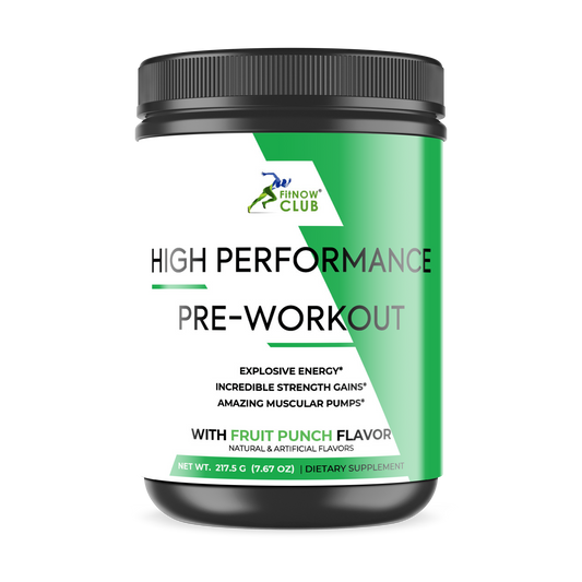 Top-Performing Pre-Workout Supplement (Fruit Punch) to Boost Energy and Maximize Muscle Growth