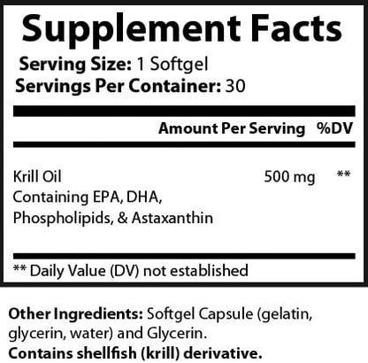 Krill Oil-1 Pack (60 Count)