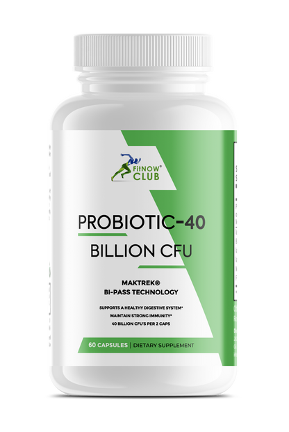 Probiotic/40 Billion CFU-1 pack (60 count) - FitNOW Club