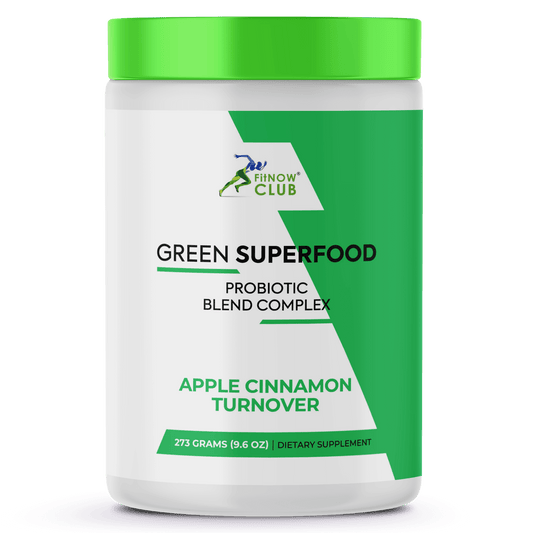 Green Superfood-Apple Cinnamon Turnover