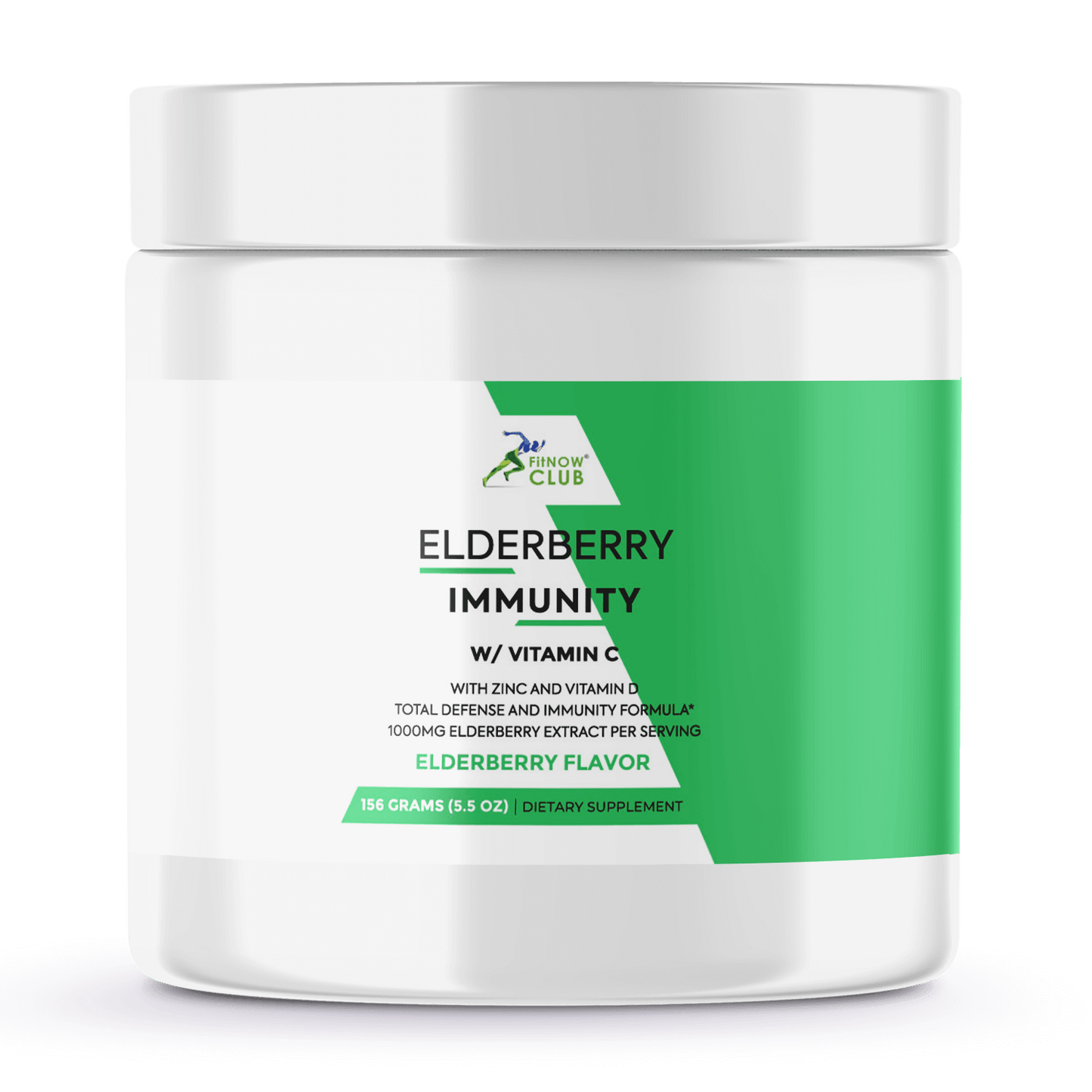 Elderberry Immune Support Supplement with Vitamin C, Zinc & Vitamin D