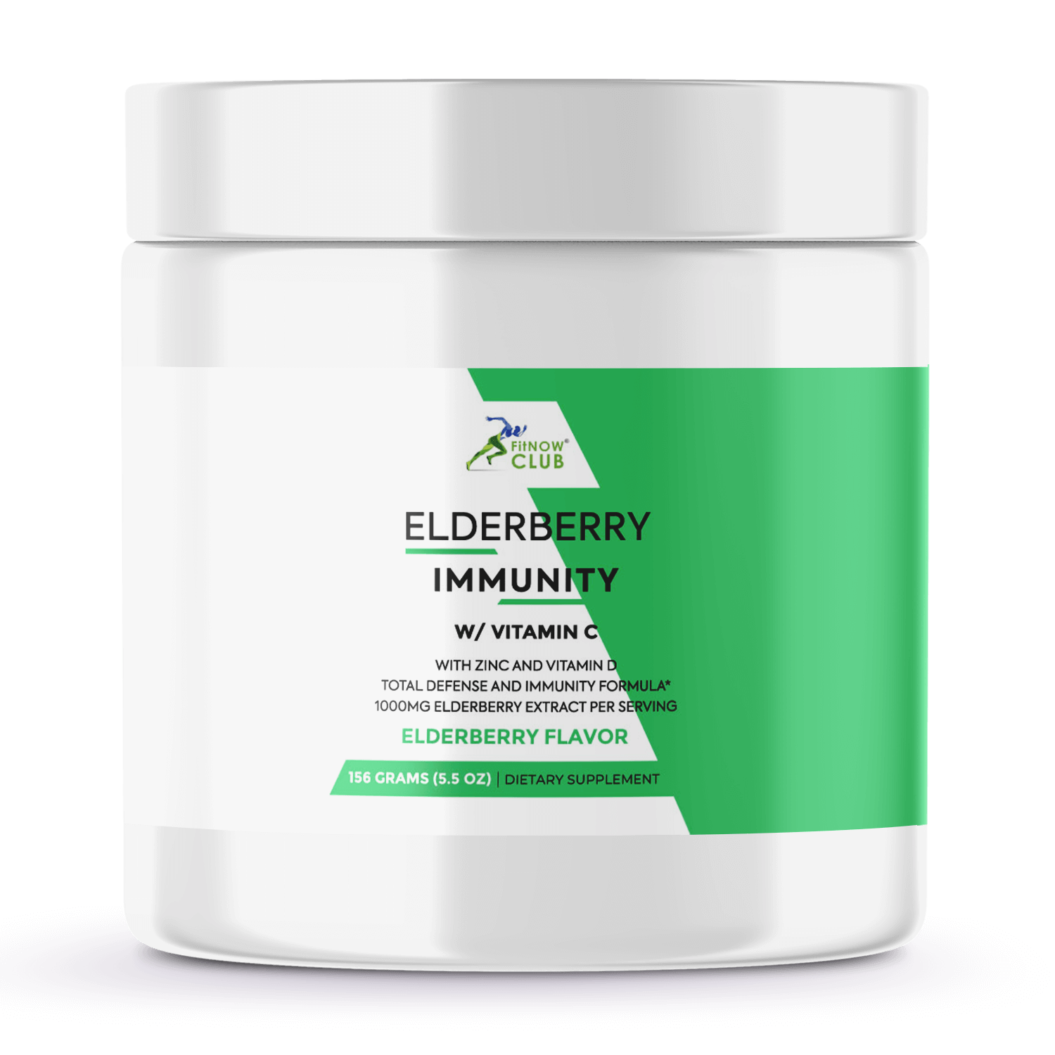 Elderberry Immune Support Dietary Supplement with Vitamin C, Zinc & Vitamin D